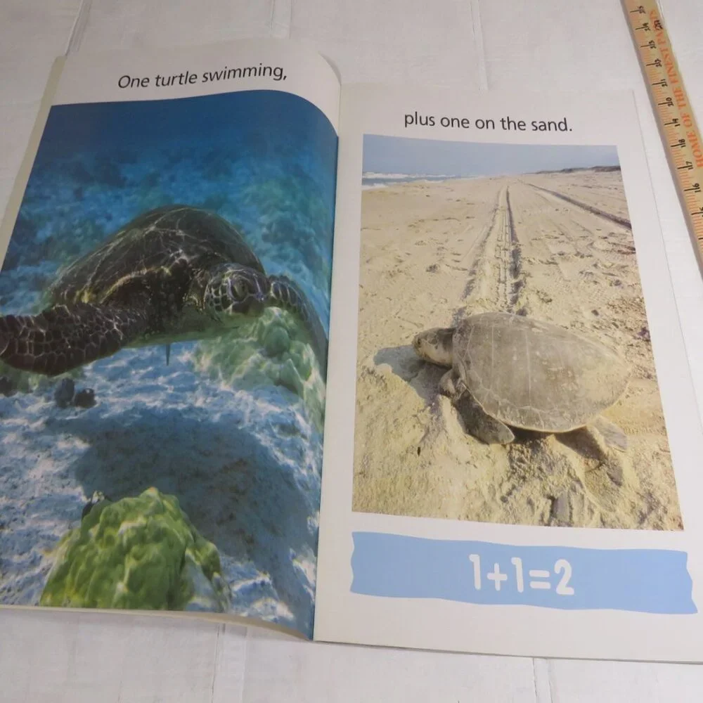 Adding Animals BIG BOOK (almost 2 feet tall) with teacher pages CLASSROOM SIZE